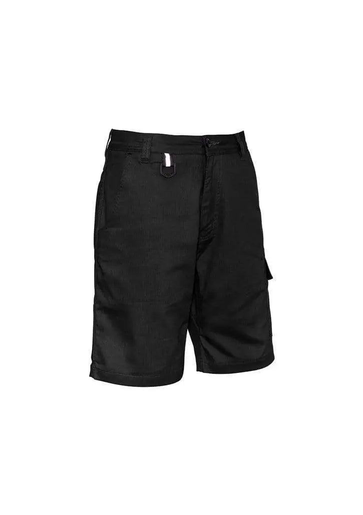 SYZMIK Men’s Rugged Cooling Vented Shorts ZS505 Work Wear Syzmik Black 72